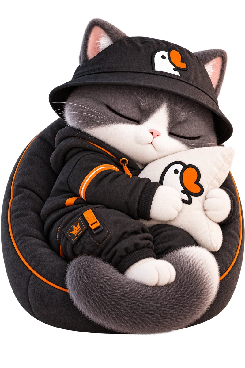 鹅肝夜猫子 · 睡觉休息